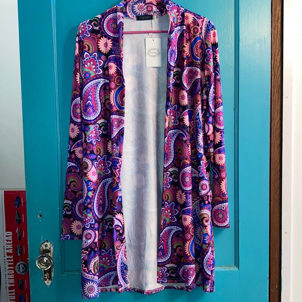 New! Camisa kimono, size X-LARGE